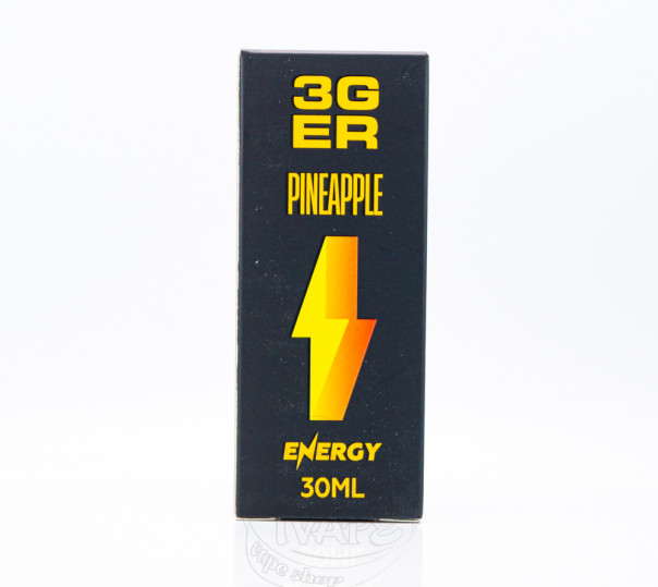 Рідина 3Ger Salt Pineapple Energy 30ml 50mg зі смаком ананасового енергетика (набір компонентів)