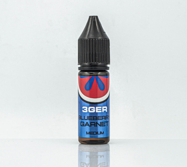 Жидкость 3Ger Salt Blueberry Garnet 15ml 50mg на солевом никотине со вкусом черники и граната