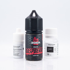 The 3Ger New Salt Grape Raspberry 30ml 50mg Рідина