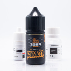 The 3Ger New Salt Sweet Tobacco 30ml 50mg Рідина (набір компонентів)