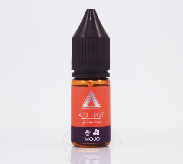 Рідина Alchemist Fusion Line Salt Mojo 10ml 35mg на сольовому нікотині зі смаком малини та чорниці