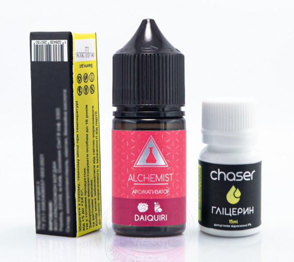 Рідина Alchemist Fusion Line Salt Daiquiri 30ml 50mg зі смаком коктейлю Дайкірі (набір компонентів)