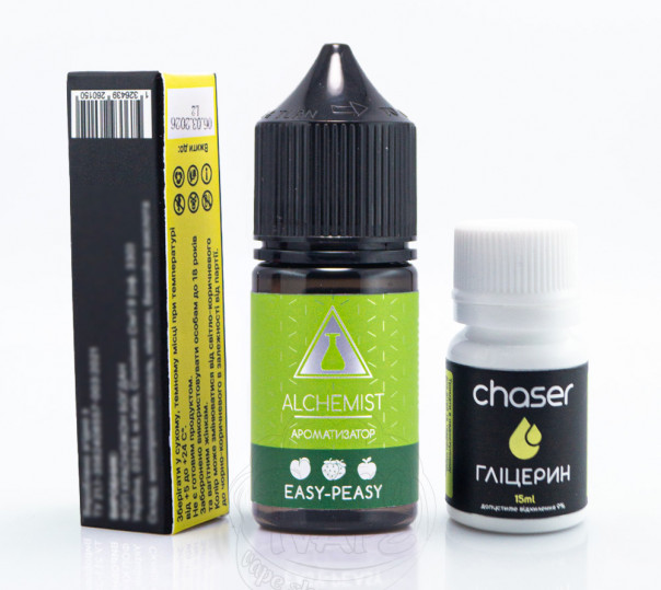 Рідина Alchemist Fusion Line Salt Easy-Peasy 30ml 50mg зі смаком тропічного коктейлю (набір компонентів)