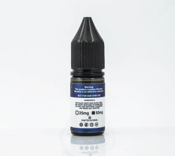 Рідина Alchemist Salt BlueRazz 10ml 50mg на сольовому нікотині зі смаком блакитної малини