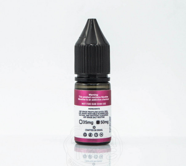 Рідина Alchemist Salt CranApple 10ml 50mg на сольовому нікотині зі смаком яблука і журавлини