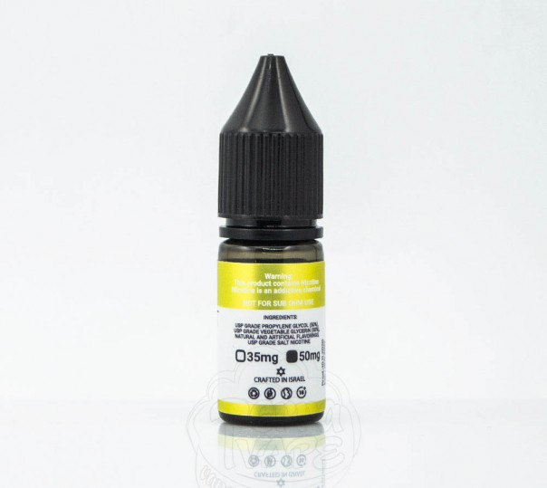 Рідина Alchemist Salt Cubananna 10ml 35mg на сольовому нікотині зі смаком тютюну з бананом Рідина Alchemist Salt Cubananna 10ml 35mg на сольовому нікотині зі смаком тютюну з бананом