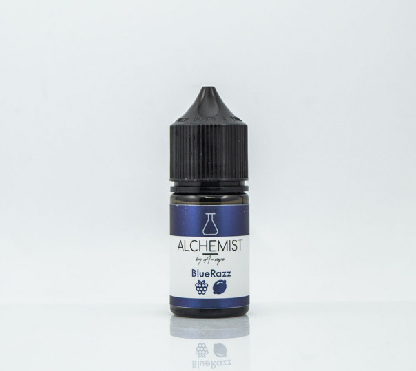 Рідина Alchemist Salt BlueRazz 30ml 35mg на сольовому нікотині зі смаком блакитної малини