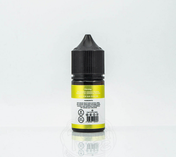 Рідина Alchemist Salt Cubananna 30ml 35mg на сольовому нікотині зі смаком тютюну з бананом Рідина Alchemist Salt Cubananna 30ml 35mg на сольовому нікотині зі смаком тютюну з бананом