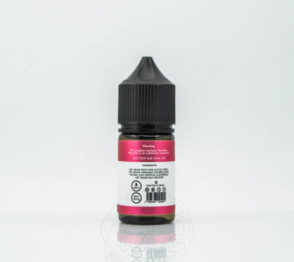 Рідина Alchemist Salt Rasp Basil 30ml 35mg на сольовому нікотині зі смаком малини з базиліком