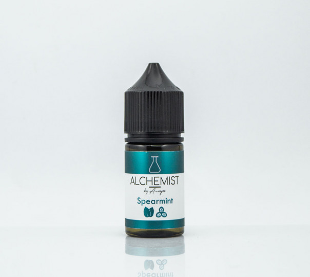 Рідина Alchemist Salt Spearmint 30ml 35mg на сольовому нікотині зі смаком м'ятної жуйки