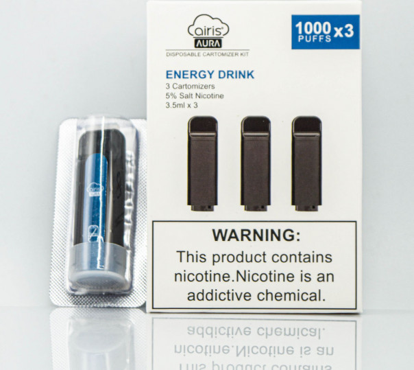 Картридж для Airis Aura - Energy Drink (Энергетик) 1000 затяжек