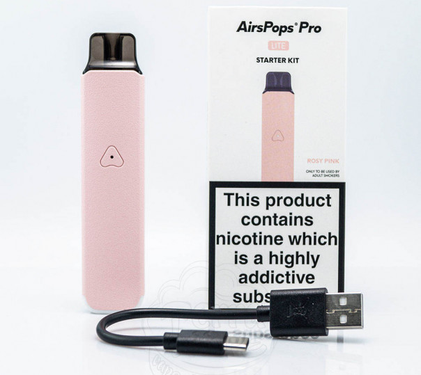 AirScream AirsPops Pro Lite Kit 700mAh Aqua Blue Багаторазова POD система