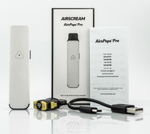 Airscream AirsPops Pro Pod Kit Багаторазова POD система Airscream AirsPops Pro Pod Kit Багаторазова POD система