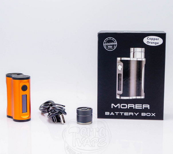 Ambition Mods Morer Box Mod AM60W Black Бокс мод Ambition Mods Morer Box Mod AM60W Black Бокс мод