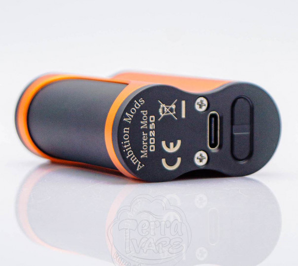 Ambition Mods Morer Box Mod AM60W Orange Бокс мод Ambition Mods Morer Box Mod AM60W Orange Бокс мод