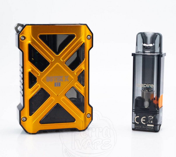 Aspire GoTek X 2 Pod Kit 800mAh Багаторазова POD система
