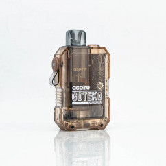 Aspire GoTek X Pod System Kit 650mAh Translucent Amber POD система