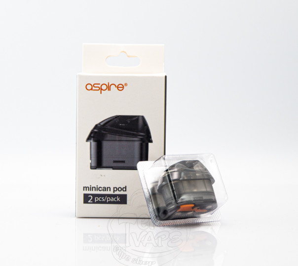 Картридж Aspire Minican Pod Cartridge для багаторазової POD системи Minican, 2, Plus, 3, 3 Pro, 4, 4 Plus