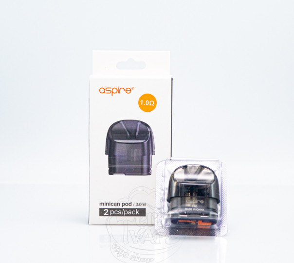Картридж Aspire Minican Pod Cartridge для багаторазової POD системи Minican, 2, Plus, 3, 3 Pro, 4, 4 Plus