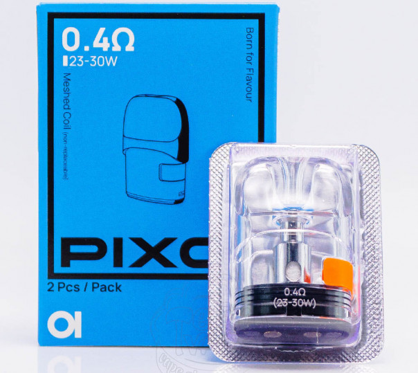 Картридж Aspire Pixo Pod Cartridge 0.4Ом для многоразовой POD системы Pixo Pod Kit