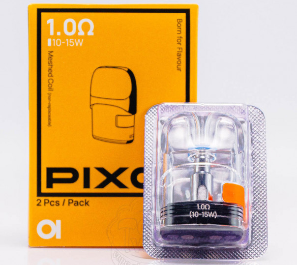 Картридж Aspire Pixo Pod Cartridge 1.0Ом для многоразовой POD системы Pixo Pod Kit