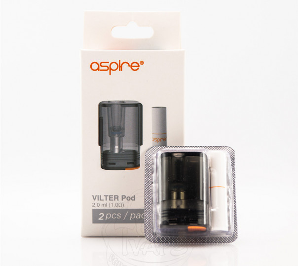 Картридж Aspire Vilter Pod 2ml 1.0 Ом для багаторазової POD системи Vilter/ 2/ S/Fun Pod