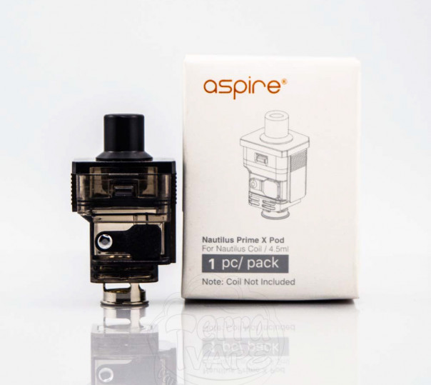 Пустой картридж для POD Mod Aspire Nautilus Prime X Pod (4,5мл/4мл) Пустой картридж для POD Mod Aspire Nautilus Prime X Pod (4,5мл/4мл)