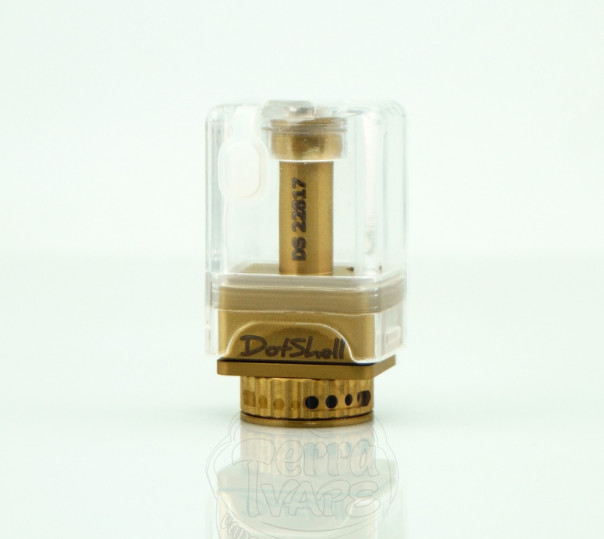 Оригінальна обслуговувана база Atmizoo dotShell RBA Gold для dotMod dotAIO