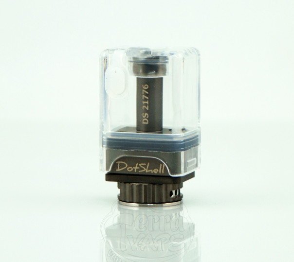 Оригінальна обслуговувана база Atmizoo dotShell RBA Iron Gray для dotMod dotAIO