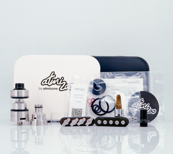 Atmizoo Tripod2 RTA Deluxe Edition (обслуговуваний бак) Atmizoo Tripod2 RTA Deluxe Edition (обслуговуваний бак)