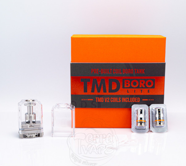 BP MODS TMD Boro Lite для BB Style Mods сумісний з випаровувачами PnP / GTX Coil BP MODS TMD Boro Lite для BB Style Mods сумісний з випаровувачами PnP / GTX Coil
