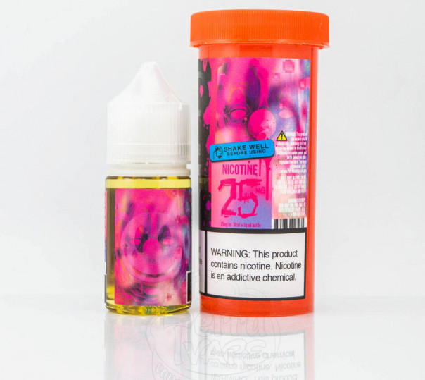 Рідина Bad Drip Salt Drooly 30ml 45mg на сольовому нікотині зі смаком виноградного льодяника Рідина Bad Drip Salt Drooly 30ml 45mg на сольовому нікотині зі смаком виноградного льодяника