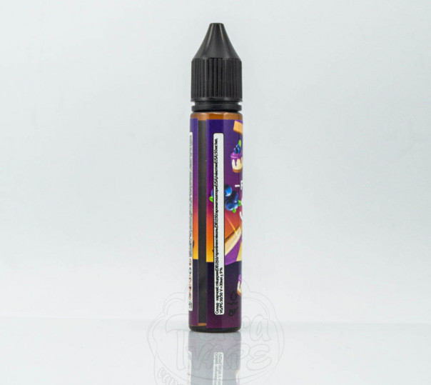 Рідина Black Factory Salt Sonic 25mg 30ml на сольовому нікотині зі смаком чорничного чізкейка Рідина Black Factory Salt Sonic 25mg 30ml на сольовому нікотині зі смаком чорничного чізкейка