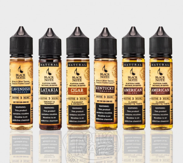 Жидкость Black Note Organic 60ml на органическом никотине