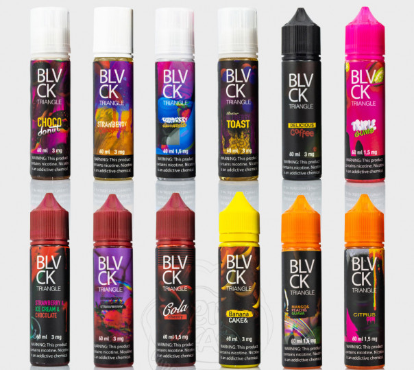 Жидкость для электронных сигарет Black Triangle Organic 60ml на органическом никотине