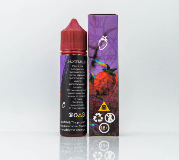 Жидкость Black Triangle Organic Strawberry 60ml 1.5mg на органическом никотине со вкусом клубники Жидкость Black Triangle Organic Strawberry 60ml 1.5mg на органическом никотине со вкусом клубники