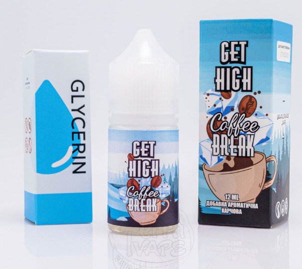 Рідина Get High Salt Coffee Break 30ml 30mg зі смаком кави (набор компонентов)
