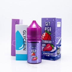 Get High Salt Strawberry Wave 30ml 30mg Рідина