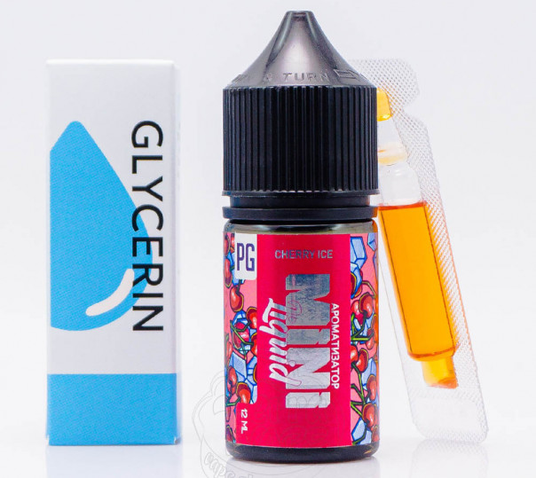 Жидкость Mini Liquid Salt Cherry Ice 30ml 50mg со вкусом вишни с холодком (набор компонентов)