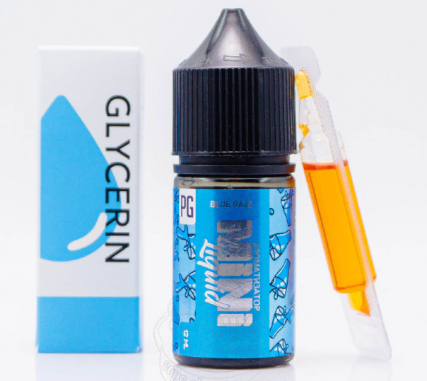 Жидкость Mini Liquid Salt Blue Razz 30ml 50mg со вкусом синей малины (набор компонентов)