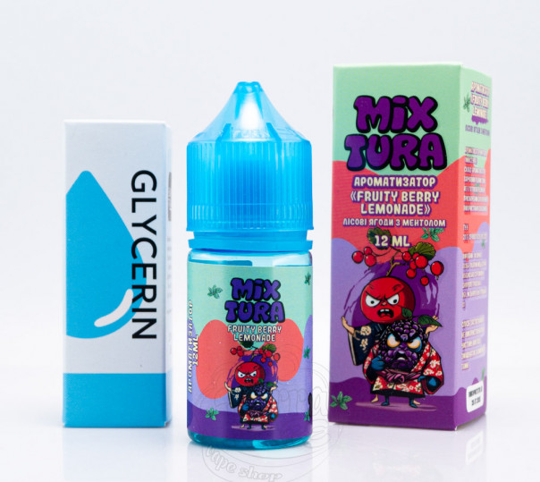 Рідина Mixtura Salt Fruity Berry Lemonade 30ml 50mg зі смаком ягідного лимонаду (набір компонентів)