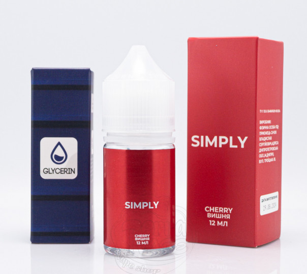 Жидкость Simply Salt Cherry 30ml 50mg со вкусом вишни (набор компонентов)