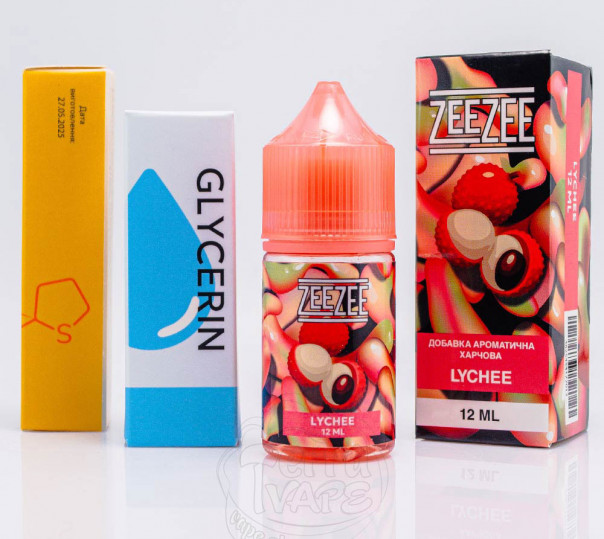Рідина ZeeZee Salt Lychee 30ml 50mg зі смаком лічі (набір компонентів)