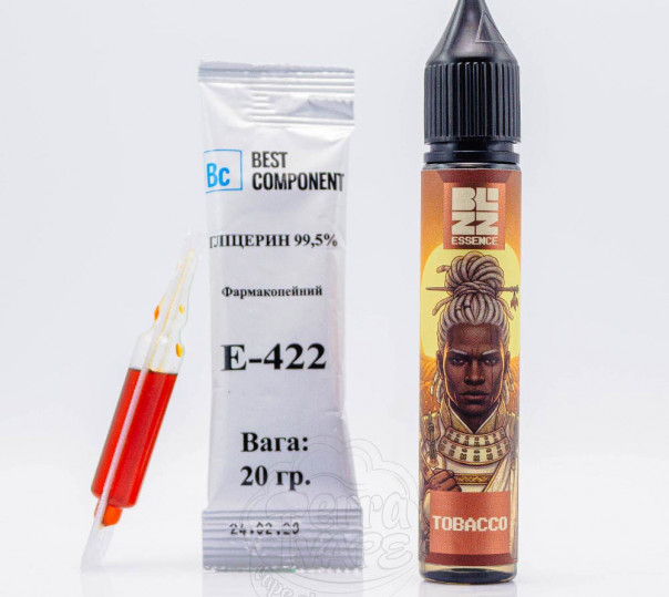 Жидкость Blizz Essence Salt Tobacco 30ml 25mg со вкусом табака (набор компонентов)