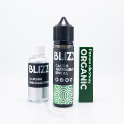 Blizz Organic Cactus Watermelon Kiwi Ice 60ml 3mg Рідина (набір компонентів)