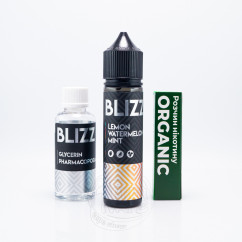 Blizz Organic Lemon Watermelon Mint 60ml 3mg Рідина (набір компонентів)