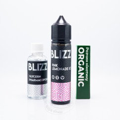 Blizz Organic Pink Lemonade Ice 60ml 3mg Рідина (набір компонентів)