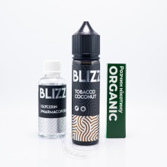 Blizz Organic Tobacco Coconut 60ml 3mg Рідина (набір компонентів)