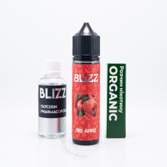 Blizz Plus Organic Red Apple 60ml 3mg Рідина (набір компонентів)