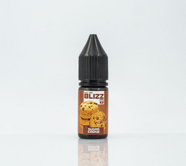 Жидкость Blizz Salt Sugar Cookie 10ml 25mg на солевом никотине со вкусом печенья